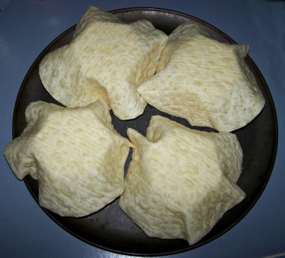 Kristy K. James taco salad shells