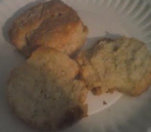 Kristy K. James- GF biscuits