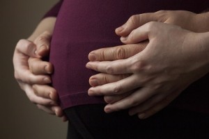 Pregnant belly